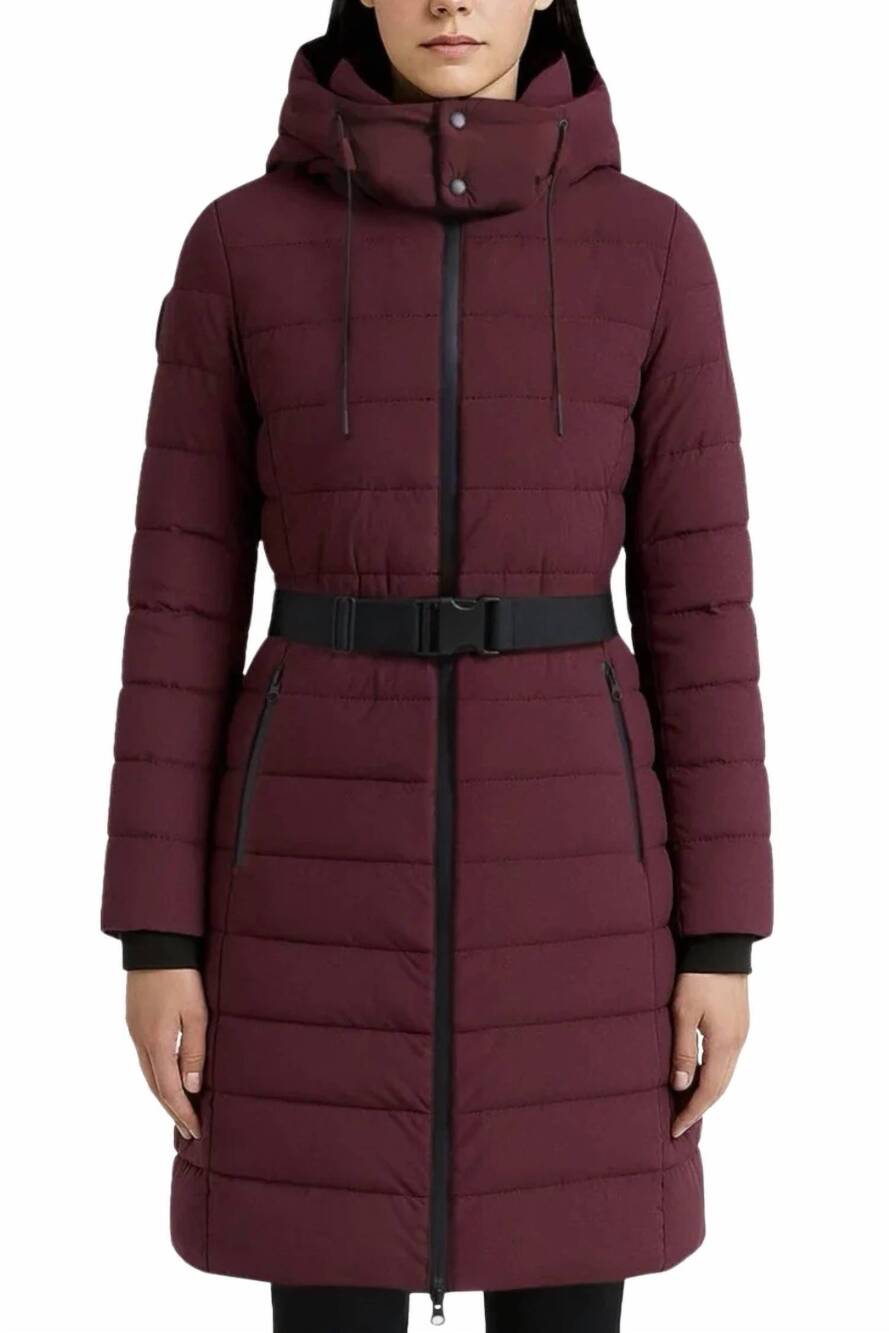 NEW RUDSAK samira puffer jackets in bordeaux